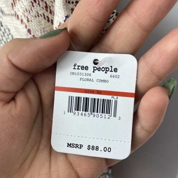 Free People Count Me In Trapeze Mini Dress - Picture 8 of 9